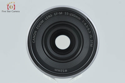 [Used] Canon EF-M 55-200mm f/4.5-6.3 IS STM Silver