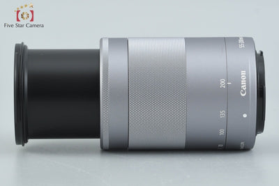[Used] Canon EF-M 55-200mm f/4.5-6.3 IS STM Silver