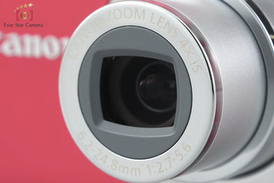 [Used] Canon PowerShot A3100 IS Red Compact Digital Camera