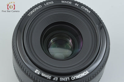 [Used] YONGNUO YN 35mm f/2 for Canon EF mount