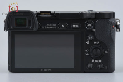 [Used] SONY Sony α6000 ILCE-6000L Black Power Zoom Lens Kit