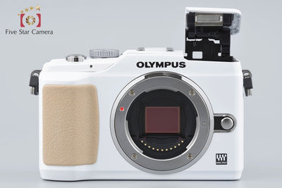 [Used] OLYMPUS Olympus PEN Lite E-PL2 Double Zoom Kit White - Low Shutter Count
