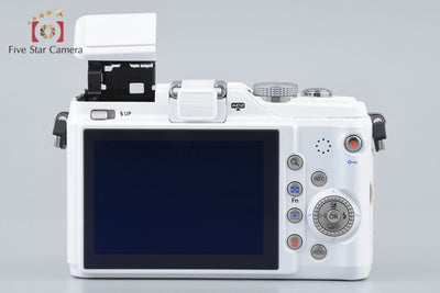 [Used] OLYMPUS Olympus PEN Lite E-PL2 Double Zoom Kit White - Low Shutter Count