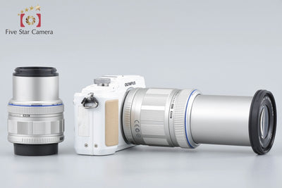 [Used] OLYMPUS Olympus PEN Lite E-PL2 Double Zoom Kit White - Low Shutter Count