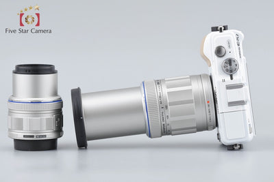 [Used] OLYMPUS Olympus PEN Lite E-PL2 Double Zoom Kit White - Low Shutter Count