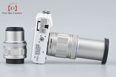 [Used] OLYMPUS Olympus PEN Lite E-PL2 Double Zoom Kit White - Low Shutter Count