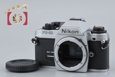 [Used] Nikon FG-20 Silver Film SLR Camera