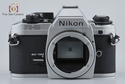 [Used] Nikon FG-20 Silver Film SLR Camera