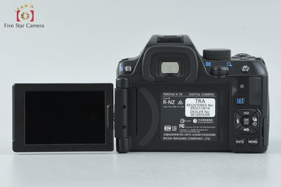 [Used] PENTAX K-70 Black Digital SLR Camera