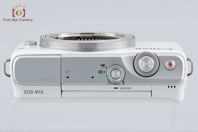 [Used] Canon EOS M10 White Mirrorless Interchangeable Lens Camera