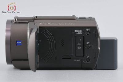 [Used] SONY Sony HANDYCAM FDR-AX40 Bronze Brown Video Camera with Original Box