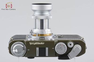 [Used] Voigtlander BESSA-T 101st Anniversary HELIAR Model Olive + HELIAR 50mm f/3.5 with original box