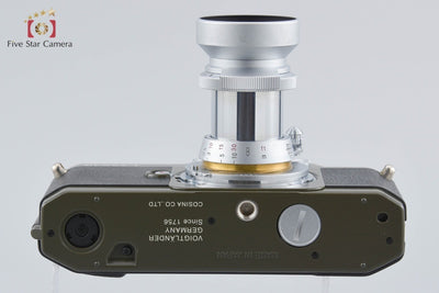 [Used] Voigtlander BESSA-T 101st Anniversary HELIAR Model Olive + HELIAR 50mm f/3.5 with original box