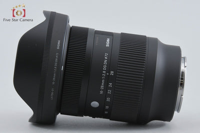 【中古】SIGMA シグマ 16-28mm f/2.8 DG DN Contemporary ソニーEマウント用 元箱付き