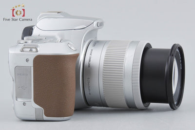 [Used] Canon EOS Kiss X10 EF-S 18-55 IS STM Lens Kit Silver
