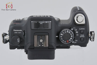 [Used] Panasonic LUMIX DMC-GH1 Comfort Black Mirrorless Interchangeable Lens Camera, Low Shutter Count