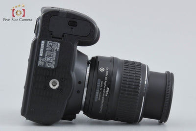 [Used] Nikon D3300 Black + AF-S DX NIKKOR 18-55mm f/3.5-5.6 G II ED
