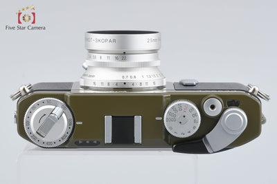 [Used] Voigtlander BESSA-L Olive SNAPSHOT-SKOPAR 25mm f/4 MC Special Edition with Original Box