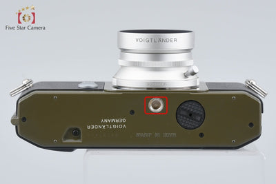 [Used] Voigtlander BESSA-L Olive SNAPSHOT-SKOPAR 25mm f/4 MC Special Edition with Original Box