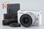 [Used] Canon EOS M10 EF-M 15-45 IS STM Lens Kit White