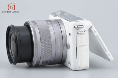 [Used] Canon EOS M10 EF-M 15-45 IS STM Lens Kit White