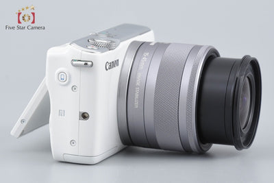 [Used] Canon EOS M10 EF-M 15-45 IS STM Lens Kit White