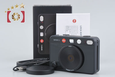 【Used】Leica ライカ SOFORT 2 Black Instant Film Camera with Original Box