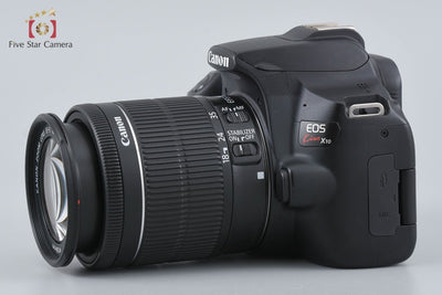 [Used] Canon EOS Kiss X10 EF-S 18-55 IS STM Lens Kit Black