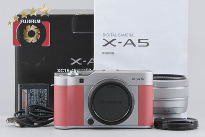[Used] Fujifilm FUJIFILM X-A5 Lens Kit Pink with Original Box