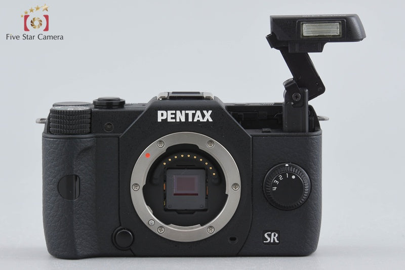 【中古】PENTAX ペンタックス Q10 ズームレンズキット ブラック シャッター回数僅少