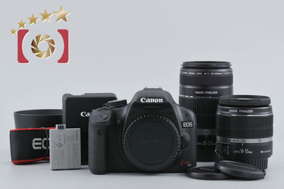 [Used] Canon EOS Kiss X3 Double Zoom Kit - Low Shutter Count