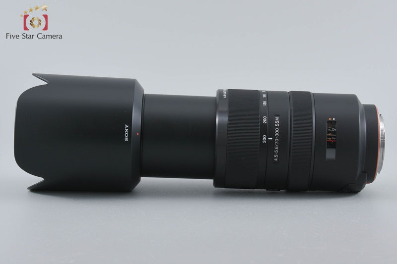 中古】SONY ソニー 70-300mm f/4.5-5.6 G SSM SAL70300G – Five Star