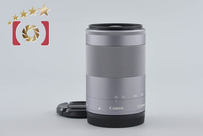 [Used] Canon EF-M 55-200mm f/4.5-6.3 IS STM Silver
