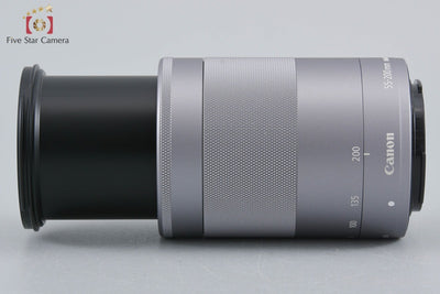 [Used] Canon EF-M 55-200mm f/4.5-6.3 IS STM Silver