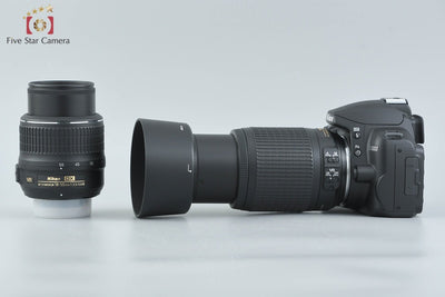 Used: Nikon D3000 Double Zoom Kit, Low Shutter Count