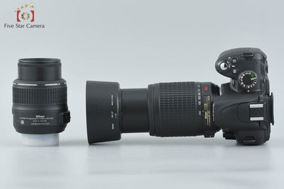 Used: Nikon D3000 Double Zoom Kit, Low Shutter Count