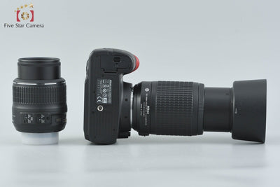 Used: Nikon D3000 Double Zoom Kit, Low Shutter Count