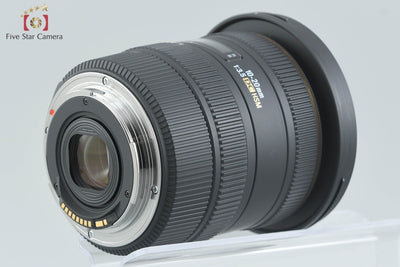 【中古】SIGMA シグマ 10-20mm f/3.5 EX DC HSM キヤノン用