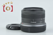 [Used] Canon RF-S 18-45mm f/4.5-6.3 IS STM Black