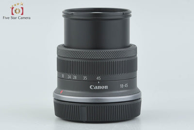 [Used] Canon RF-S 18-45mm f/4.5-6.3 IS STM Black