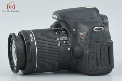 [Used] Canon EOS Kiss X8i EF-S 18-55 IS STM Lens Kit