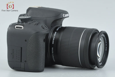 [Used] Canon EOS Kiss X8i EF-S 18-55 IS STM Lens Kit