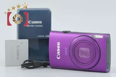 [Used] Canon IXY 600F Purple Compact Digital Camera