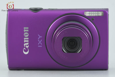 [Used] Canon IXY 600F Purple Compact Digital Camera