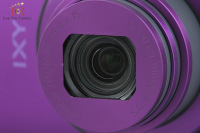 [Used] Canon IXY 600F Purple Compact Digital Camera