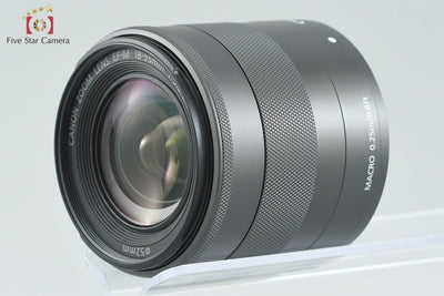 [Used] Canon EOS M3 Black EF-M 18-55mm f/3.5-5.6 IS STM Lens Kit