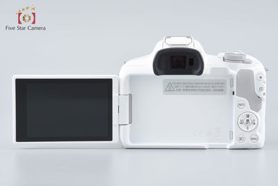 Used: Canon EOS R50 White Mirrorless Camera, Low Shutter Count
