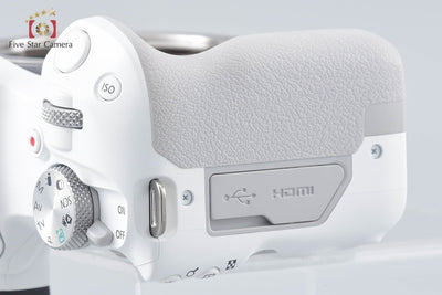 Used: Canon EOS R50 White Mirrorless Camera, Low Shutter Count