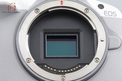 Used: Canon EOS R50 White Mirrorless Camera, Low Shutter Count