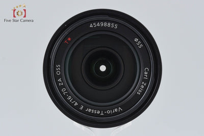 Used SONY Carl Zeiss Vario-Tessar T* E 16-70mm f/4 ZA OSS SEL1670Z